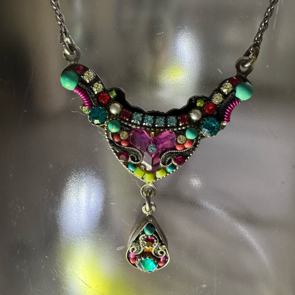 Vintage Firefly Necklace